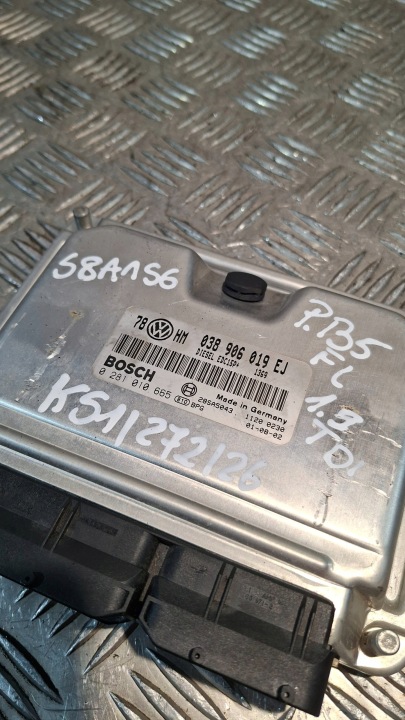 фото №7, Блок керування двигуном (ecu) vw passat b5 fl 1.9tdi