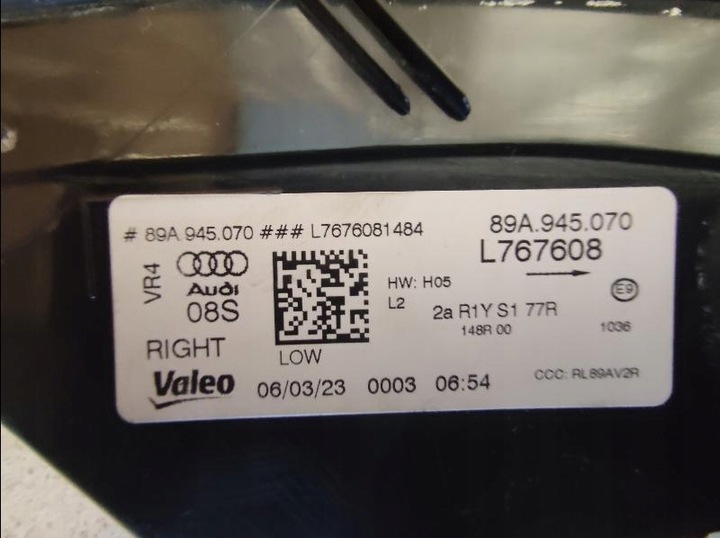 фото №9, Лампа задняя зад audi q4 e-tron 89a945070