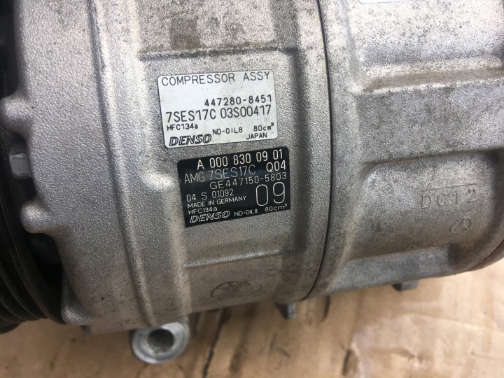 фото №10, Mercedes amg 167 177 192 205 217 222 253 компрессор кондиционера компрессор