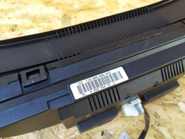 фото №5, Спідометр  прилади mercedes w203 a2035403411