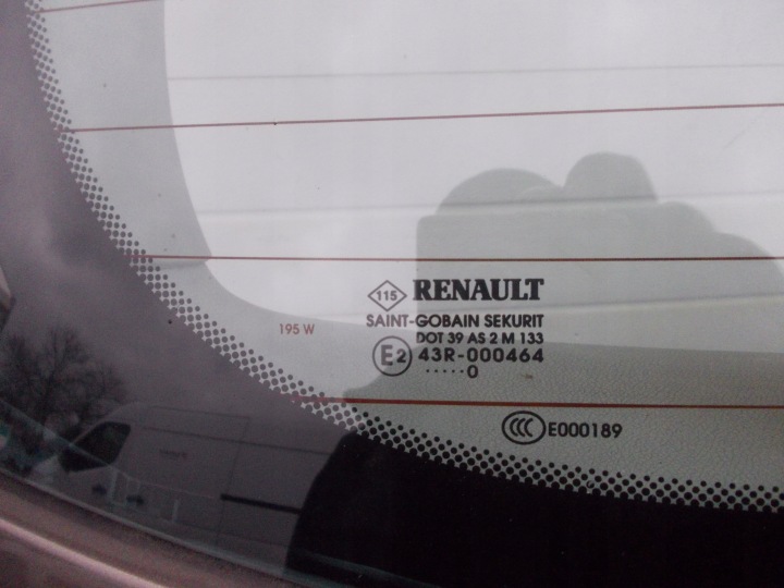фото №13, Крышка багажника зад renault scenic iii 3