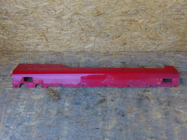 фото №12, Audi tt 8j порог накладка пороговая правая s-line цвета 8j0853856d