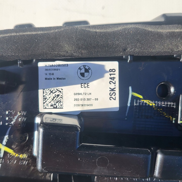 фото №14, Bmw x5 g05 права задня лампа led європа 2sk2418