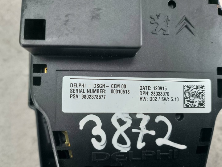 фото №6, Панель управление навигации peugeot 508 i sw 9802378577 98019841zd delphi