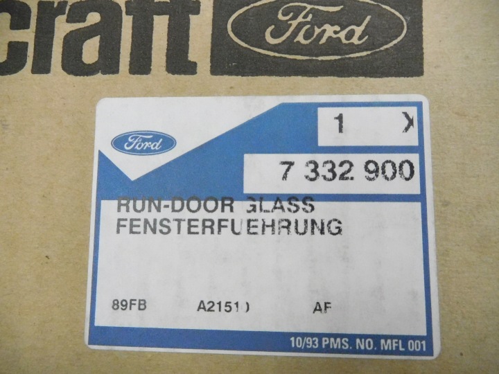 фото №7, Ущільнювач скла правих передніх двері ford fiesta 3d 1989-1996 oem номер 7332900