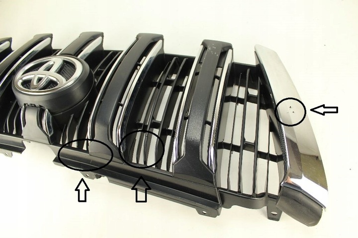 фото №10, Решётка решётка радиатора toyota land cruiser j150 рестайлинг 53111