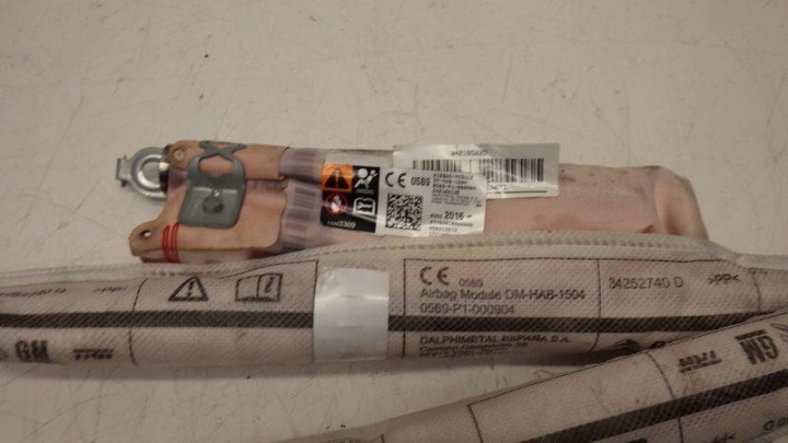 фото №7, Шторка подушка  права citroen c3 aircross 03552016 34216413e 34252740