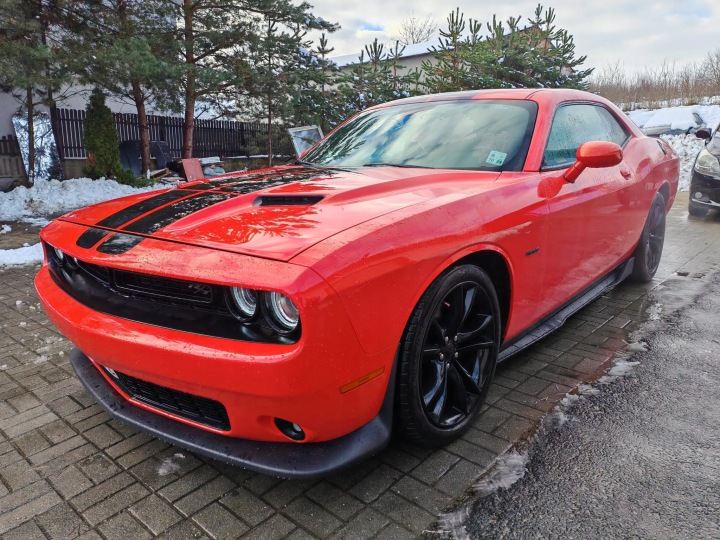 фото №8, Планки накладка пороговые v3 – чёрный mat dodge challenger 2015-2023