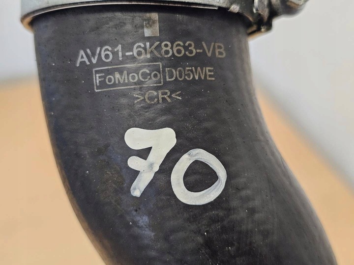 фото №6, Труба шланг интеркулер volvo v50 s40 c30 1.6 d2 115km av616k863vb