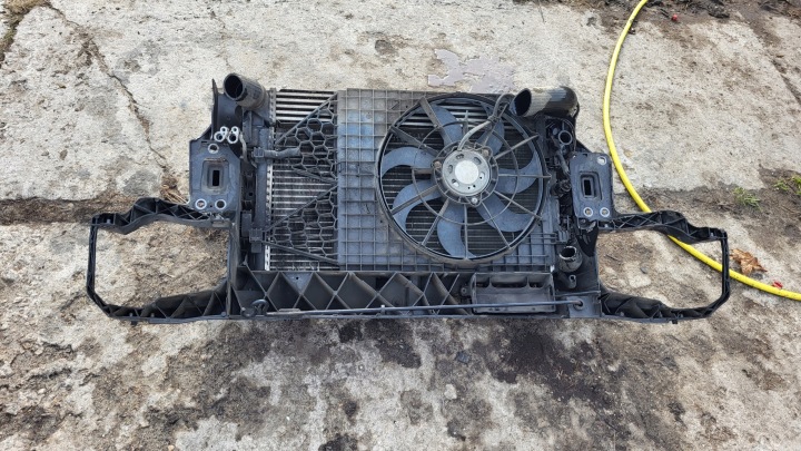 фото №6, Передня панель радіатор вентилятор kpl seat ibiza 4 iv 6j 08- 5d hb 1,4 tdi