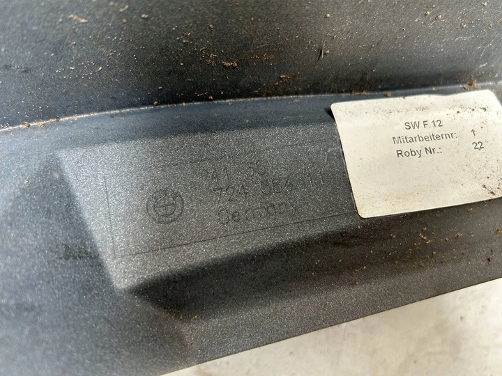 фото №9, Крило переднє лівий bmw 6 f06 f12 f13 мінерально-білий металік a96 7212417