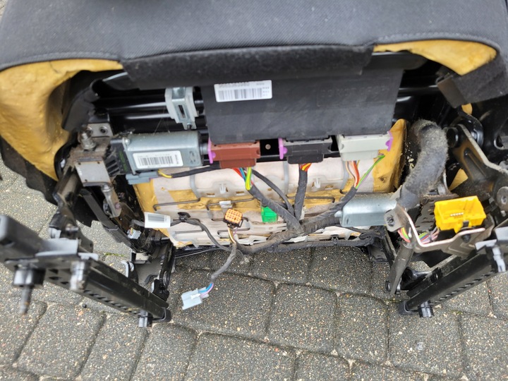 фото №9, Citroen c5 iii рестайлинг сиденье водителя левый полукожа массаж европа