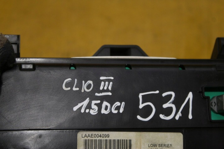 фото №8, Спідометр  панель приладів 8200582702k clio iii 1.5 dci