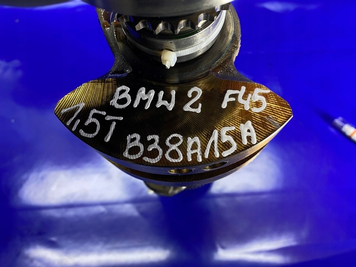 фото №13, Wał коленчатый з вкладыши bmw f20 f45 f48 mini 1.5 t b38a15a 7640901