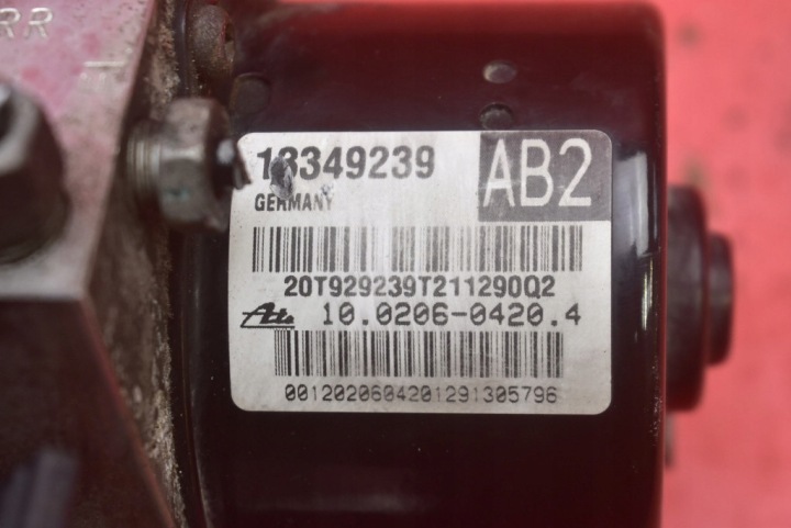 фото №8, Блок керування abs 13349239 chevrolet cruze 1 i 1.8 16v 141 km 09-12