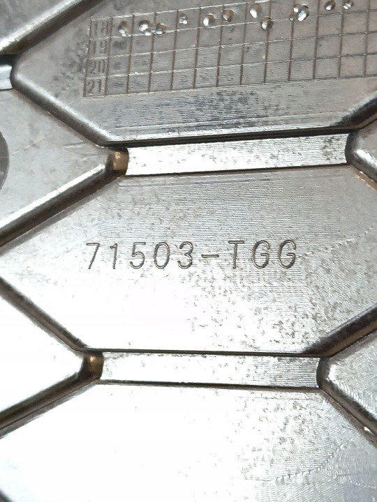 фото №9, Решётка бампера правое зад honda civic x 71503-tgg