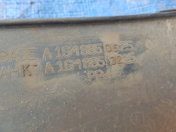 фото №16, Накладка планка дифузор бампера зад mercedes ml w164