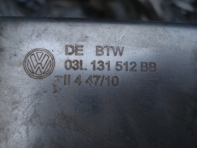 фото №14, Радиатор выхлопных газов egr vw seat skoda audi 1.6 2.0 tdi 03l131512bl 03l131512cf