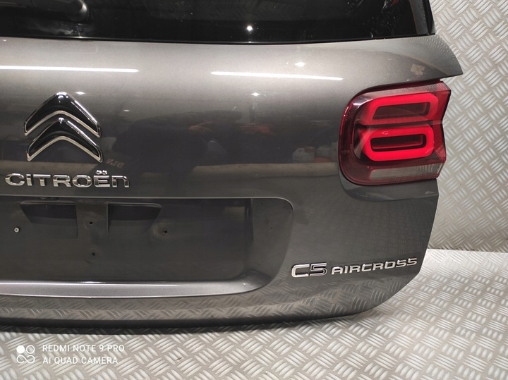 фото №10, Кришка задня кришка багажника колір evl citroen c5 aircross 2020