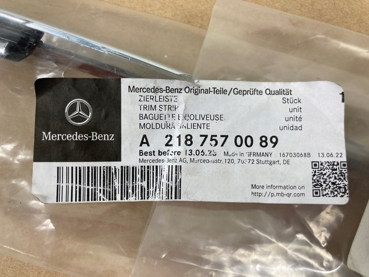 фото №11, Планка кришки багажника mercedes cls w218 a218