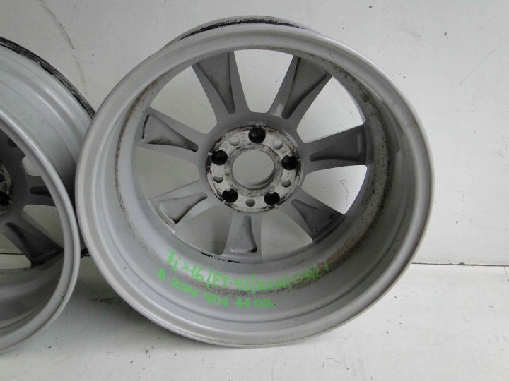 фото №11, Mercedes w204 alu диски 6j 16 et 39 / 7j 16 et43