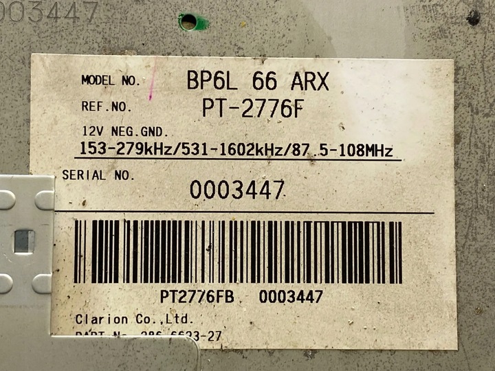 фото №8, Mazda 3 i 2000cm3 2006 радіоприймачі хетчбек bp6l66arx