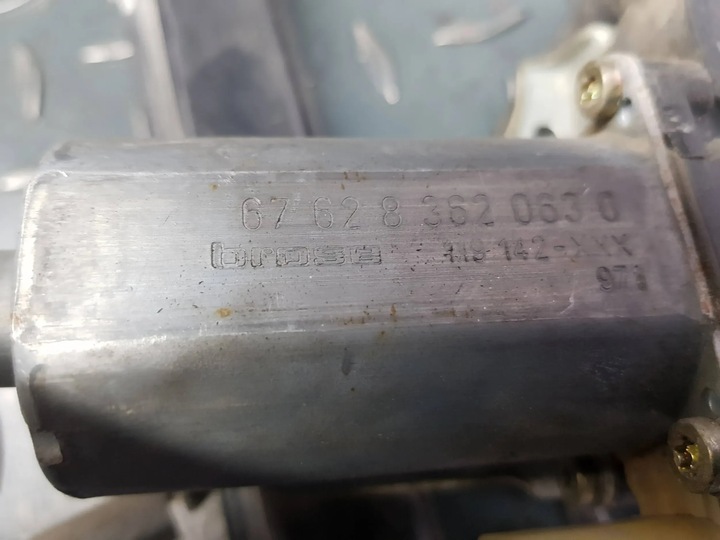 фото №5, Механізм підйомник вікна праві перед 8 204 180 bmw 3 e46 cabrio купе