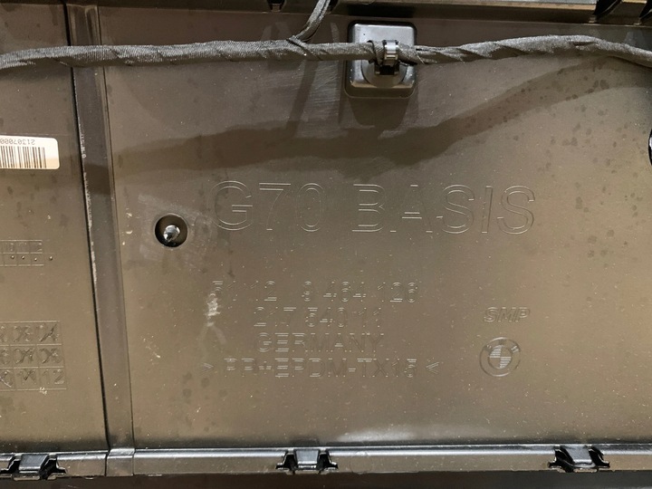 фото №8, Bmw 7 g70 бампер зад задний идеальный цвет 475 eu