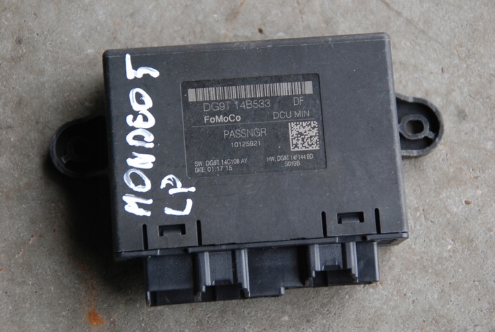 фото №1, Ford mondeo mk5 15r модуль двері dg9t-14b533-df