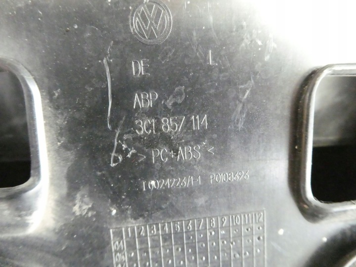 фото №6, Бардачок пассажира vw passat b6 3c1857097bf