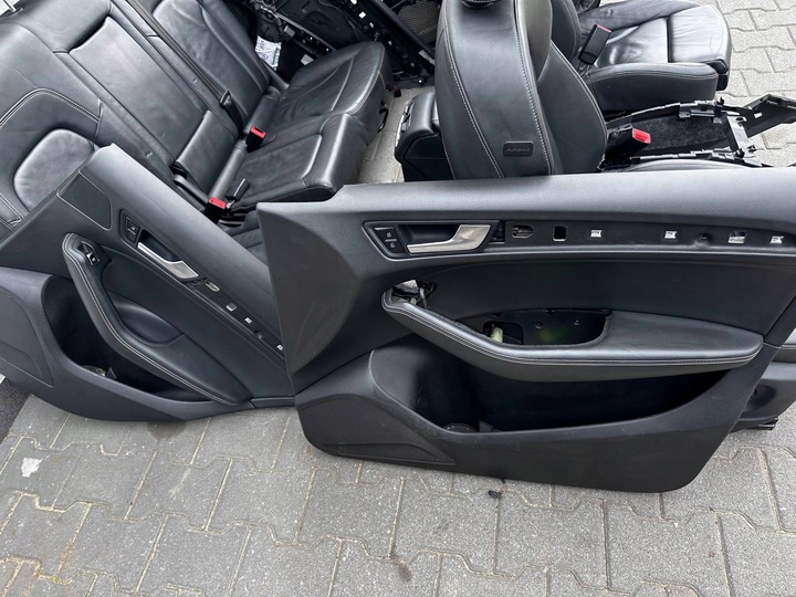 фото №9, Sq5 q5 8r рестайлинг сиденья комплект кожа подлокотник обивка