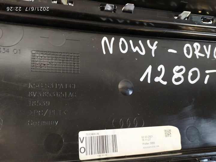 фото №9, Решётка радиатора решётка audi s3 8v рестайлинг