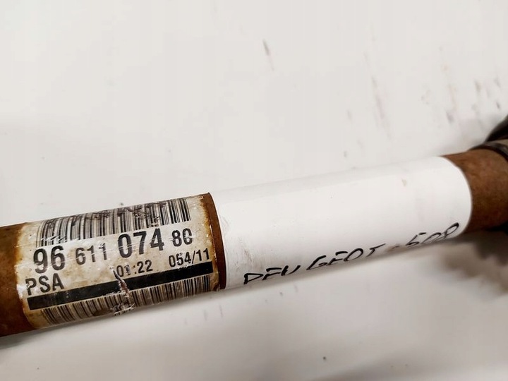 фото №6, Peugeot 508 1.6 hdi полуось правая длинная короткий шлиц