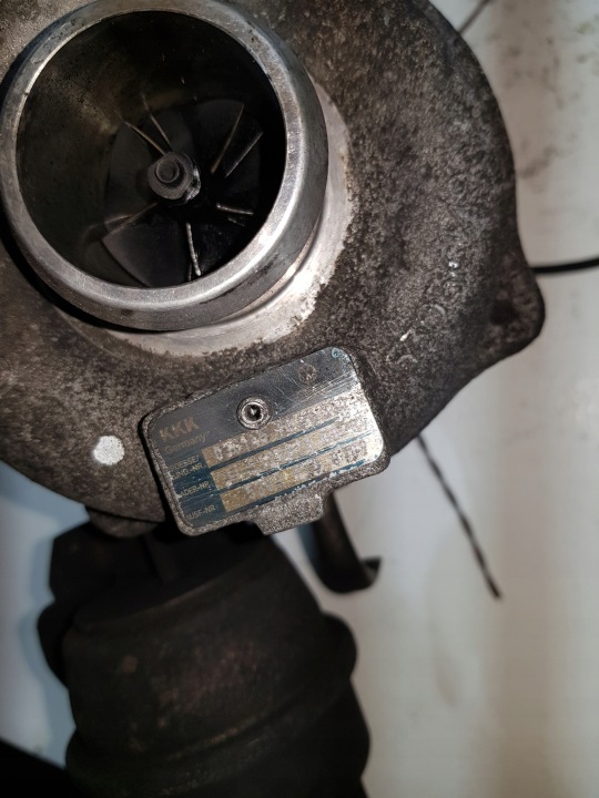фото №10, Турбонагнітач турбіна 03g145702h vw golf audi a4 b6 a6 c6 2.0 tdi blb