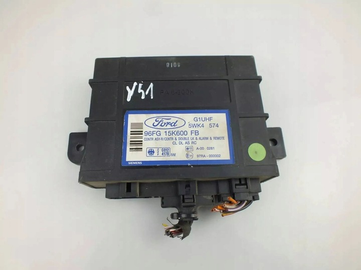 фото №5, Volkswagen polo iii 6n 6n2 6nf 2001 модуль / блок керування комфорту