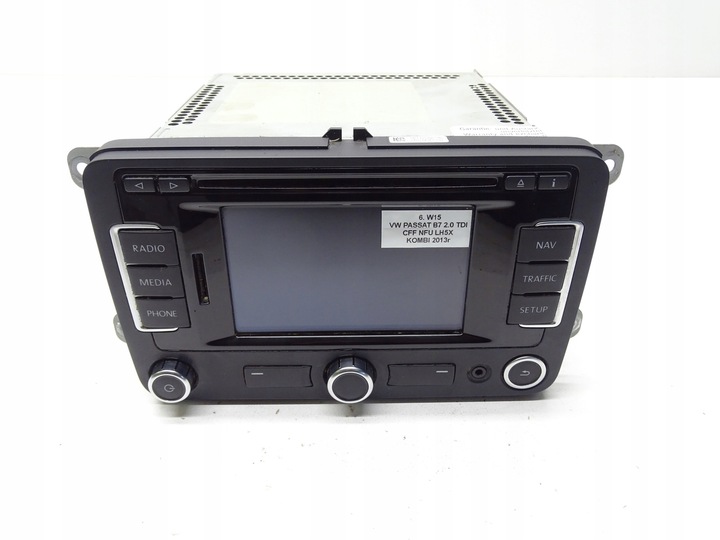 фото №1, Радио навигация дисплей gps cd 3c8035279b vw passat b7 tiguan scirocco