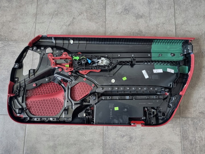 фото №8, Porsche 718 cayman boxster 991 gt3 gt4 обивка дверь левая перед кожа