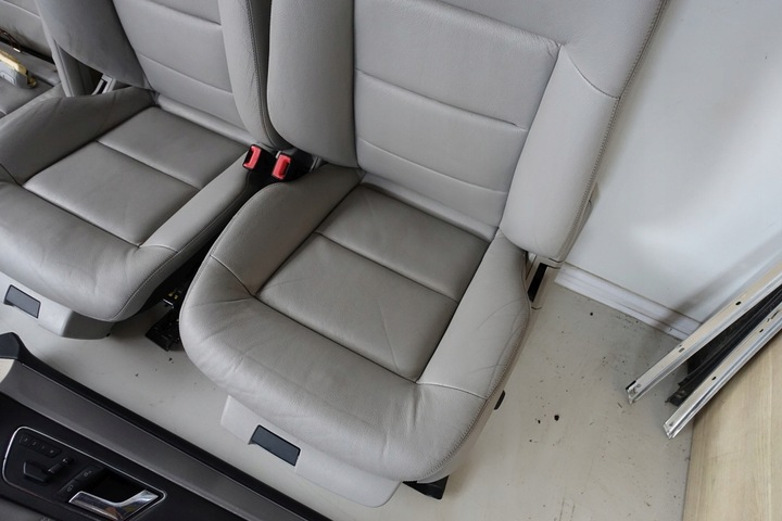 фото №7, Mercedes w212 dvd сидіння оббивка салон сидіння