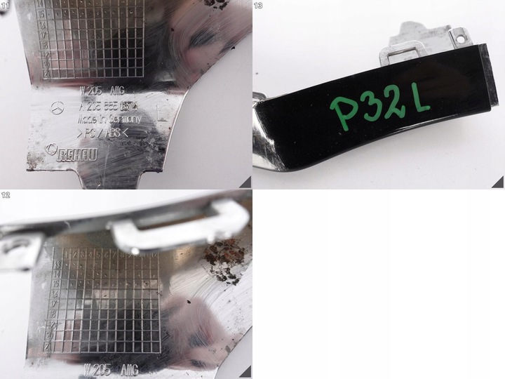 фото №12, Mercedes c-klasa w205 s205 amg 14-18 планка ліва