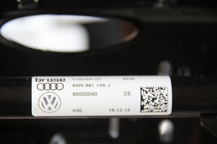 фото №6, Сидіння пасажира каркас регулювання audi a5 8w cabrio