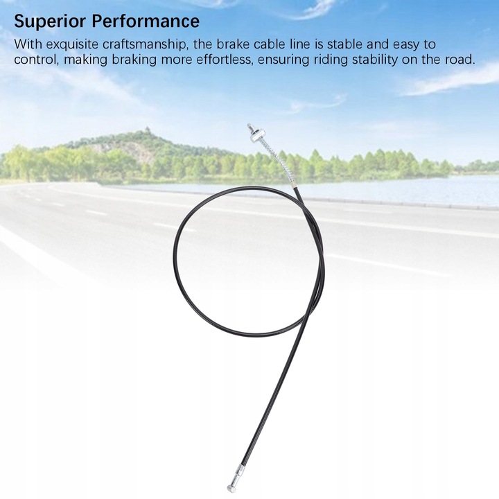 фото №8, 1200mm кабельная передней тормоза bębnowego металлическая zwiększona s6