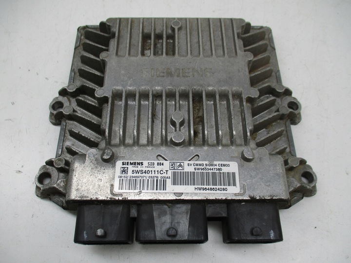 фото №1, Citroen c2 c3 1.4 hdi комп'ютер 9653447380 5ws40111c-t
