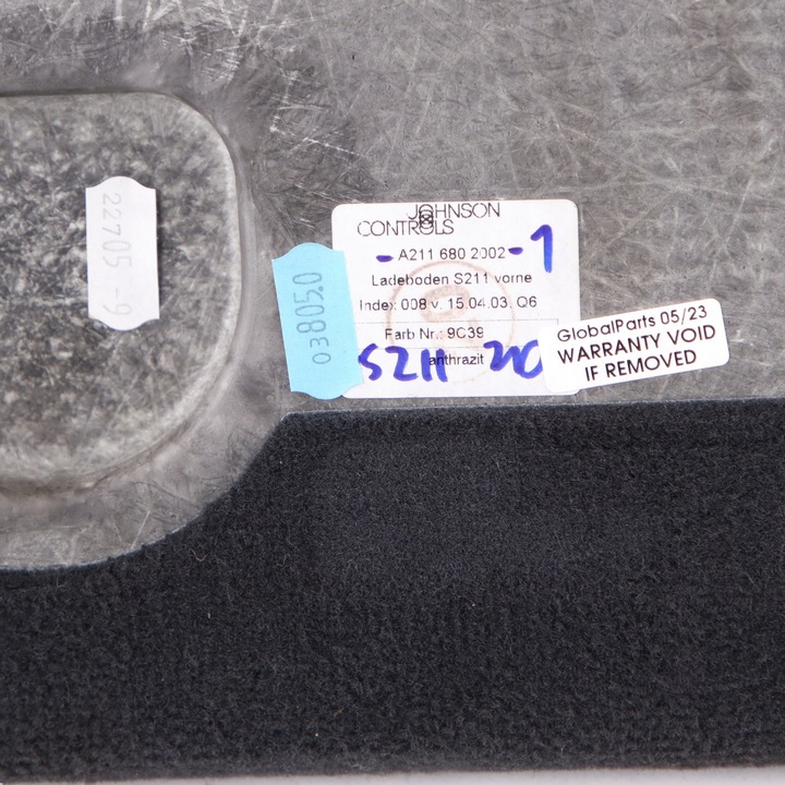 фото №12, Mercedes w211 універсал оббивка кришка підлогу багажника a2116802002