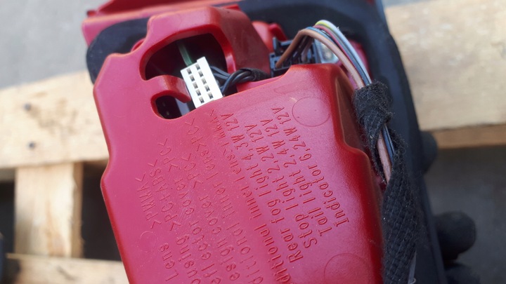 фото №9, S4 b8 рестайлинг a4 лампа левая левый зад w крышка багажника usa