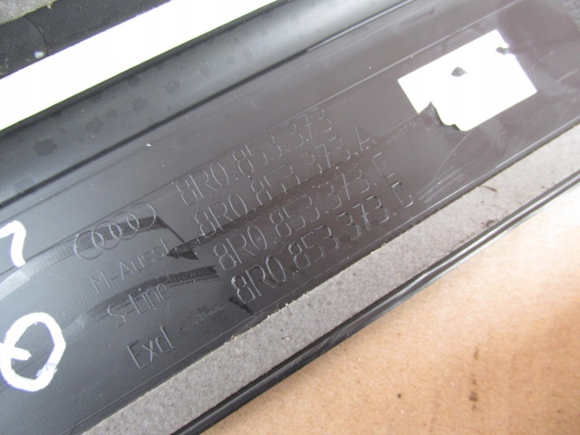 фото №6, Audi q5 i 8r 2012r 8r0853375 планка накладка порогова комплект