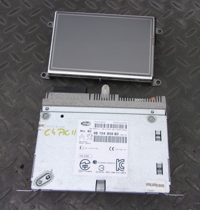 фото №1, C4 picasso ii 13-18r радио дисплей 9812720580