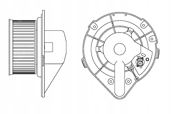 фото №12, Nrf воздуходувка vw transporter 199407-200304 34164