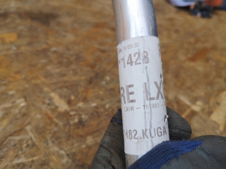 фото №10, Kuga mk3 шланг кондиционера lx6h19e881ab 2.5 hyb