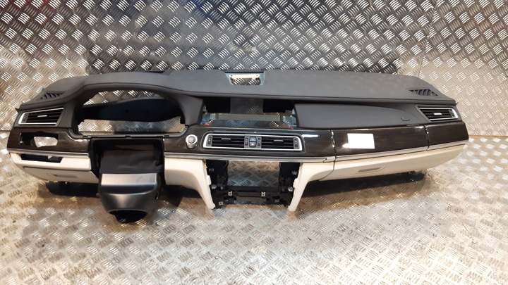 фото №6, Bmw 7 f01 f02 панель роздавальна консоль шкіра hud