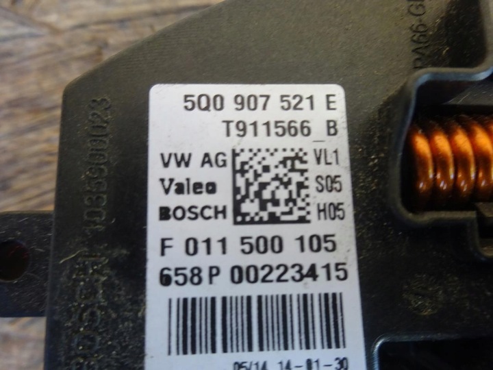 фото №9, Audi a3 8v 12-18 резистор вентилятор резистор 5q0907521e